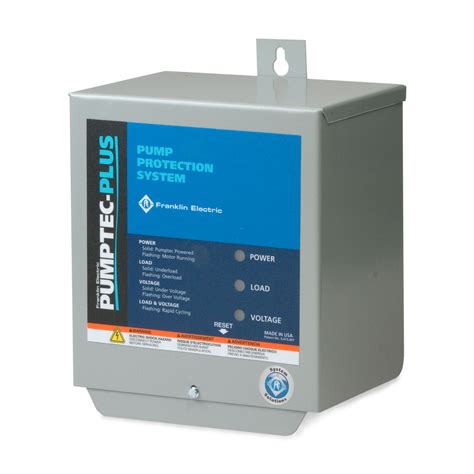 franklin electric control box pump tech plus|franklin water pump protection system.